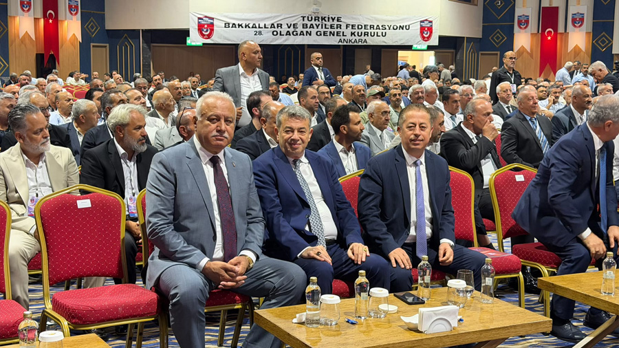TÜRKİYE BAKKALLAR VE BAYİLER FEDERASYONU OLAĞAN GENEL KURULU’NA KATILDIK