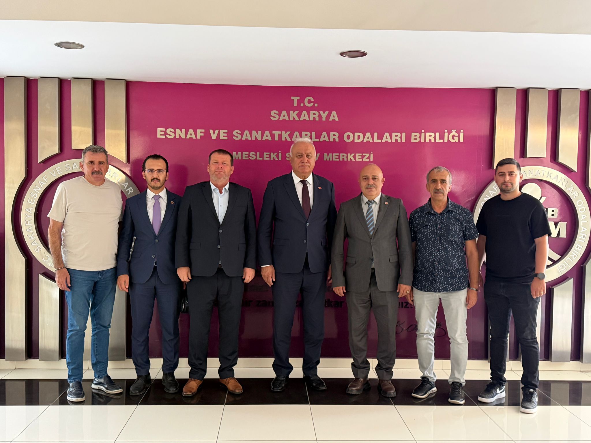 Büyük Birlik Partisi Heyetinden Birliğimize Ziyaret
