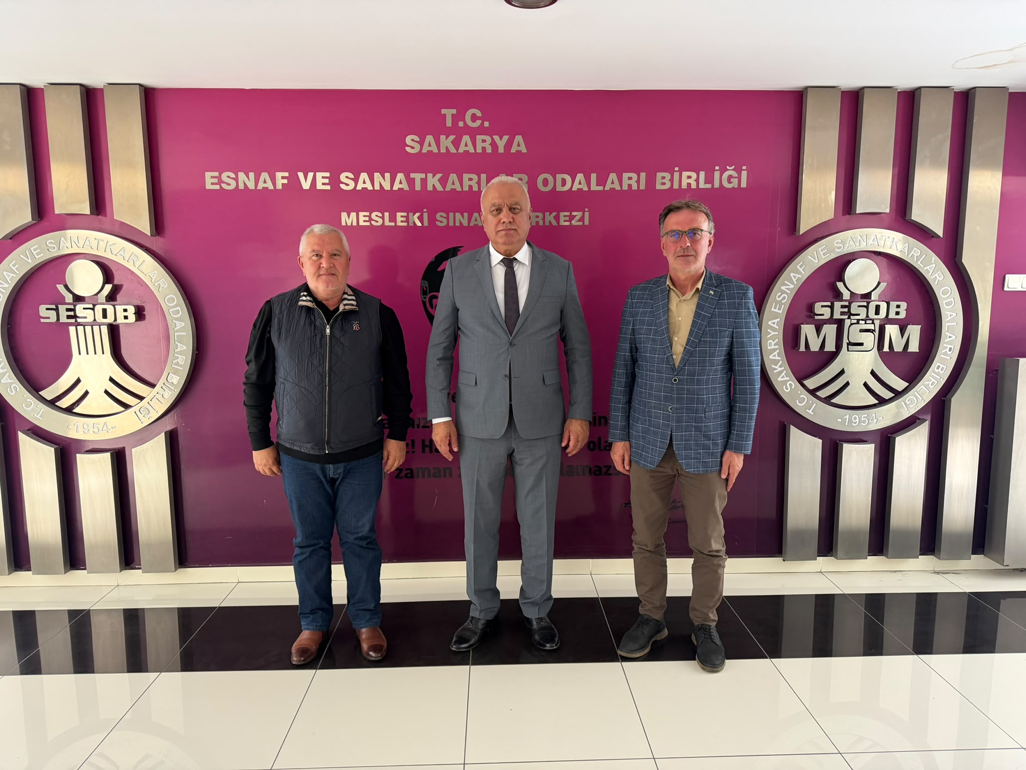 Akyazı’dan SESOB’a nezaket ziyareti