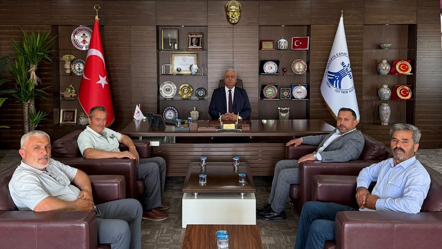 MUHTARLARIMIZDAN BİRLİĞİMİZE ZİYARET