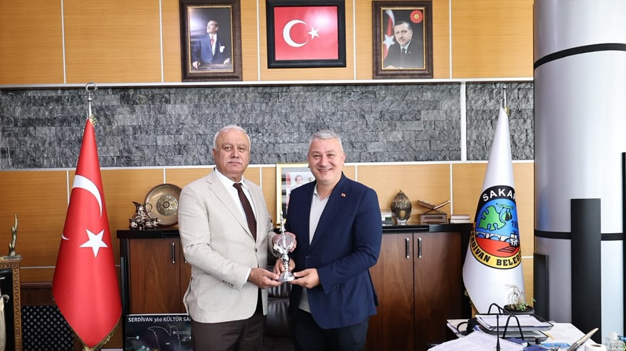 SESOB YÖNETİM KURULU ÜYELERİNDEN BAŞKAN OSMAN ÇELİK’E ZİYARET