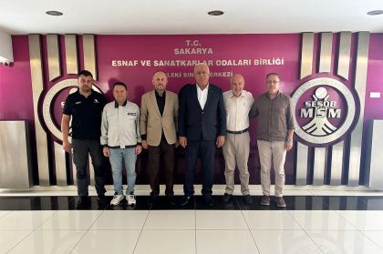 Atatürk Sanayi Sitesi Yönetiminden SESOB’a Ziyaret - Fotoğraf 1