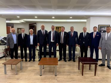 Başkan Kabacan’dan TESK ve federasyon başkanlarına ziyaret - Fotoğraf 3