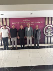 Gazeteci Nurettin Eryılmaz’dan SESOB’a Ziyaret - Fotoğraf 1