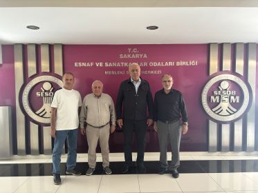 Karapürçek’ten SESOB’a Nezaket Ziyare - Fotoğraf 1