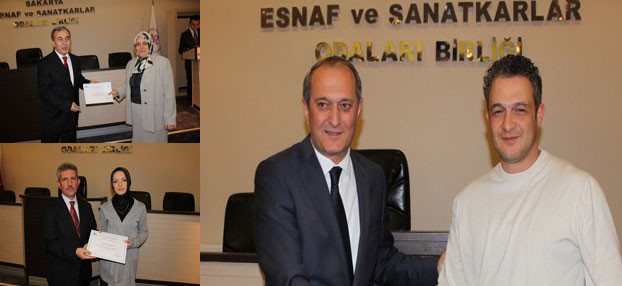 GELECEĞİN PATRONLARINA SERTİFİKA TÖRENİ