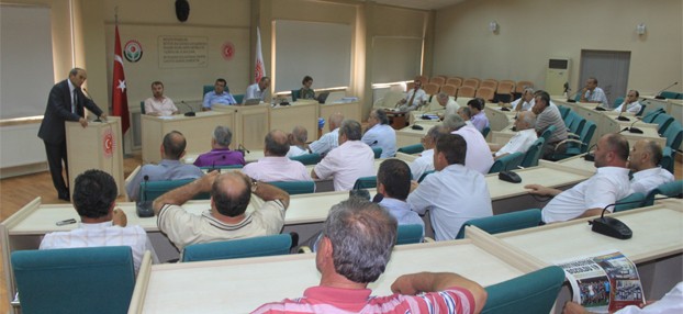 BAŞKAN HASAN ALİŞAN İL GENEL MECLİSİNDE KONUŞTU