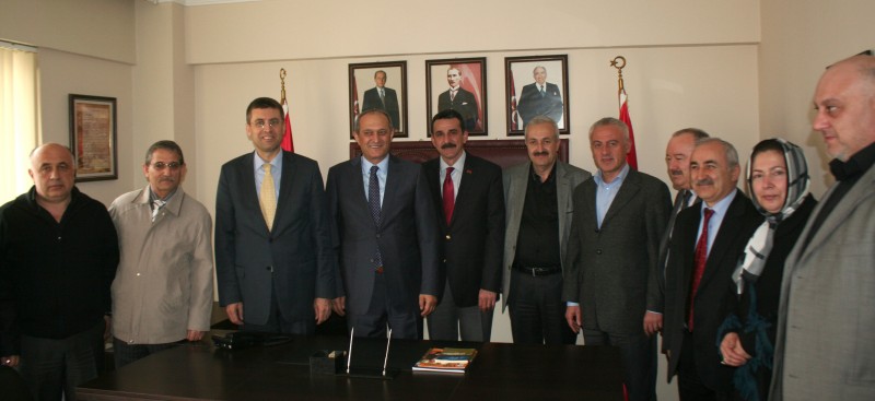 Sesob Başkanından Mhp İlçe Teşkilat Başkanına iyadei ziyaret