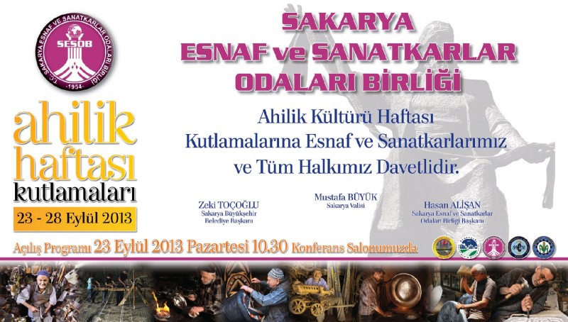 Ahilik Kültür Haftası Başlıyor