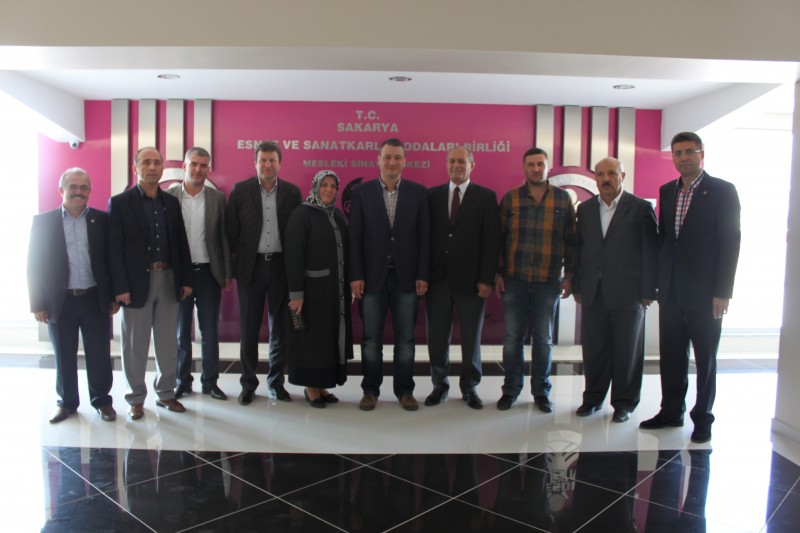 AK Parti Serdivan İlçe Başkanlığından SESOB’a Ziyaret