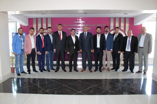 Sakarya Genç Girişimcileri İş Adamları Derneği SESOB'a Ziyaret.