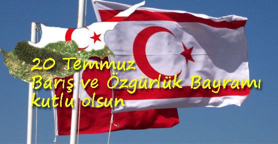 Kuzey Kıbrıs Türk Cumhuriyeti Barış Harekatı'nın 43.yıldönümünde şehitlerimizi rahmetle anıyoruz.