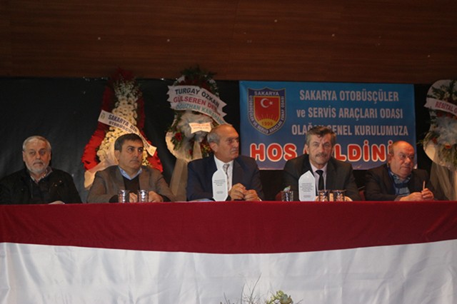 Sakarya Otobüsçüler ve Servis Araçları Esnaf Odası Olağan Genel Kurulu Gerçekleştirildi.