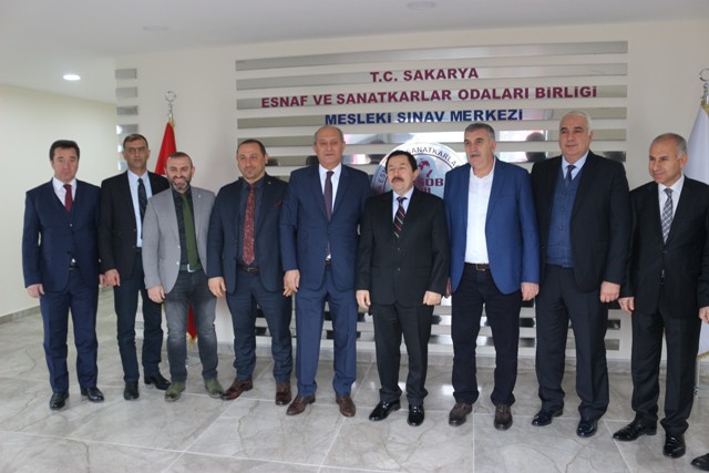 Sakarya Valisi İrfan Balkanlıoğlu ve Büyükşehir Belediye Başkanı Zeki Toçoğlu