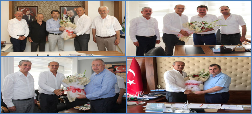 İLÇE BELEDİYE BAŞKANLARI ZİYARETLERİ