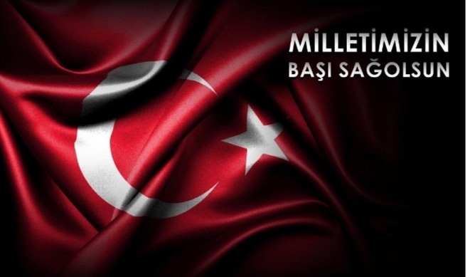 MİLLETİMİZİN BAŞI SAĞOLSUN.