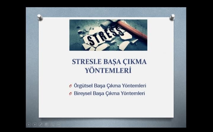SESOB'TA STRES YÖNETİMİ EĞİTİMİ