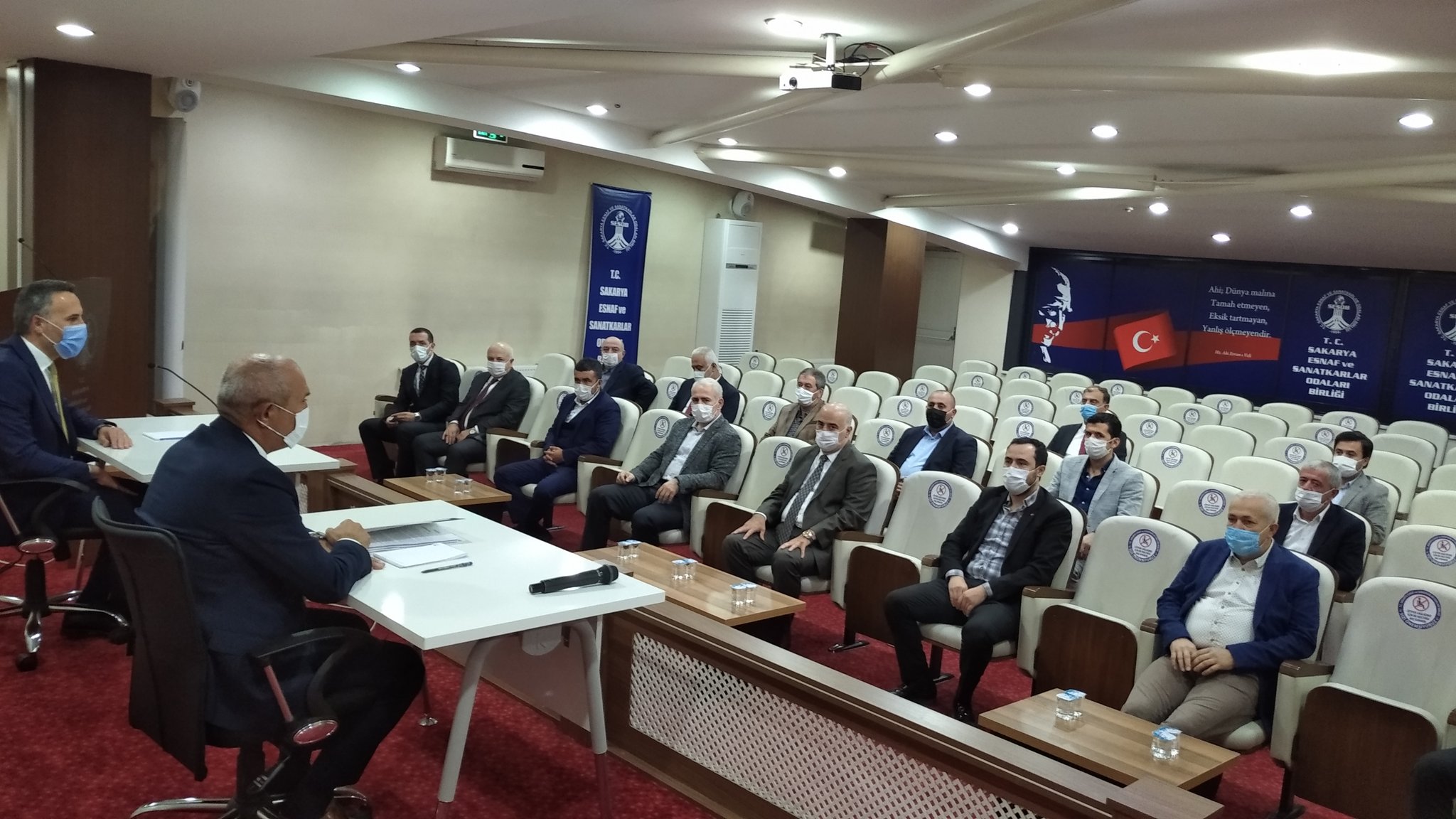 AK PARTİ İL BAŞKANI YUNUS TEVER VE EKİBİ BİRLİĞİMİZİ ZİYARET ETTİ.