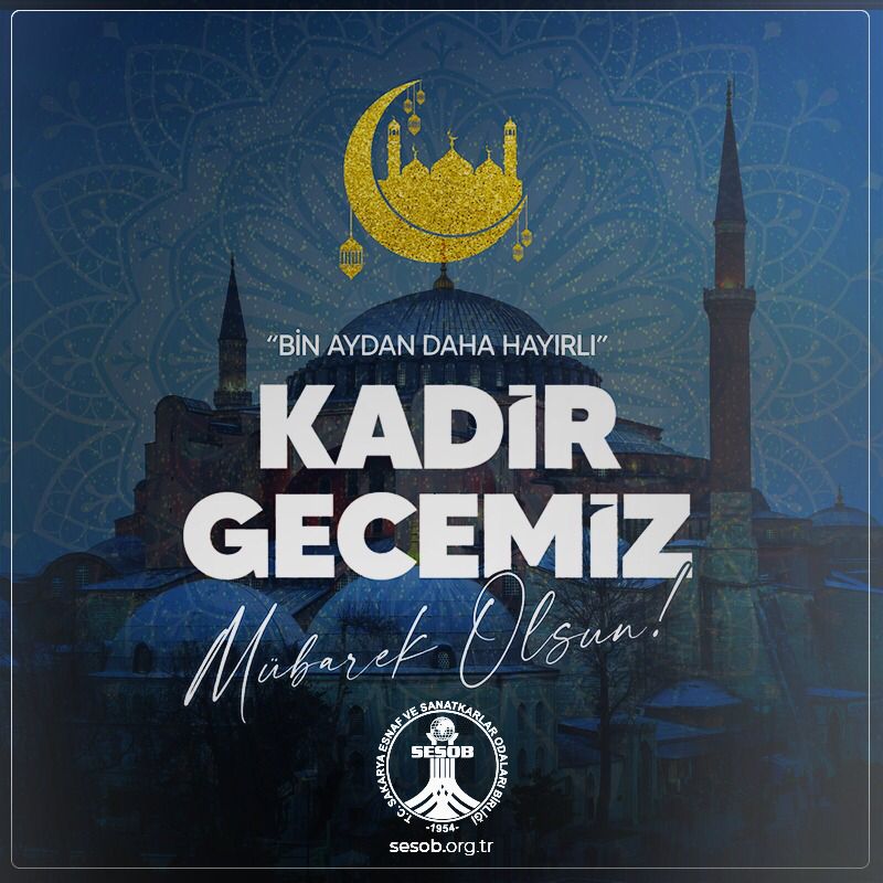 Kadir Gecemiz Mübarek Olsun