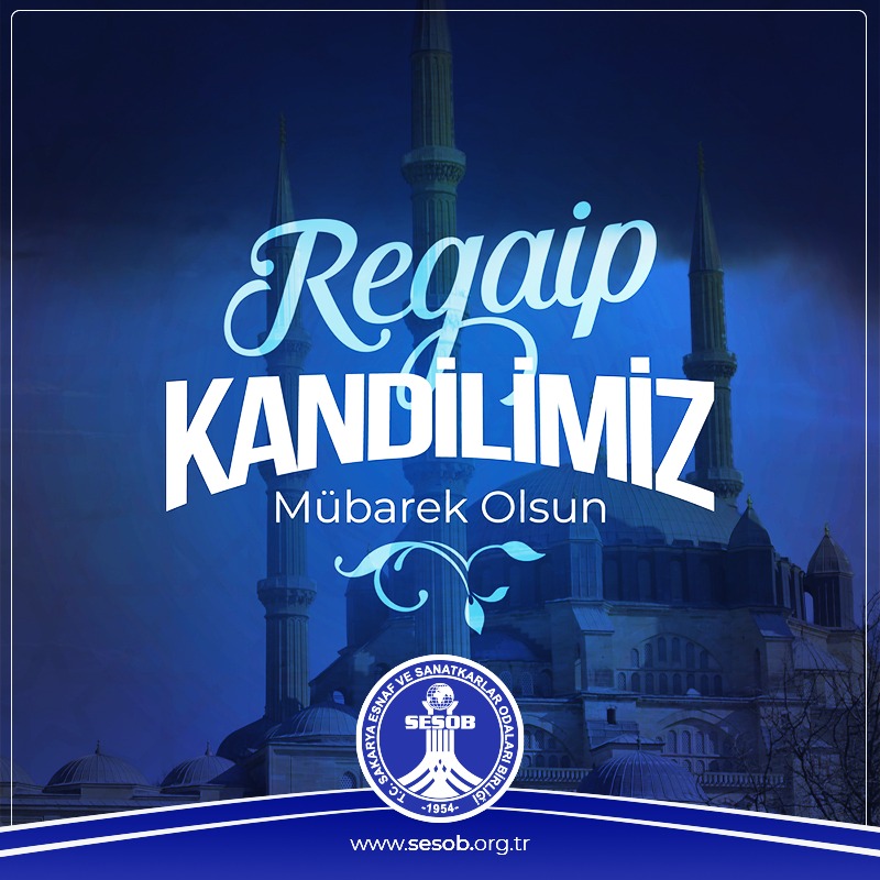 Regaib Kandilimiz Mübarek Olsun