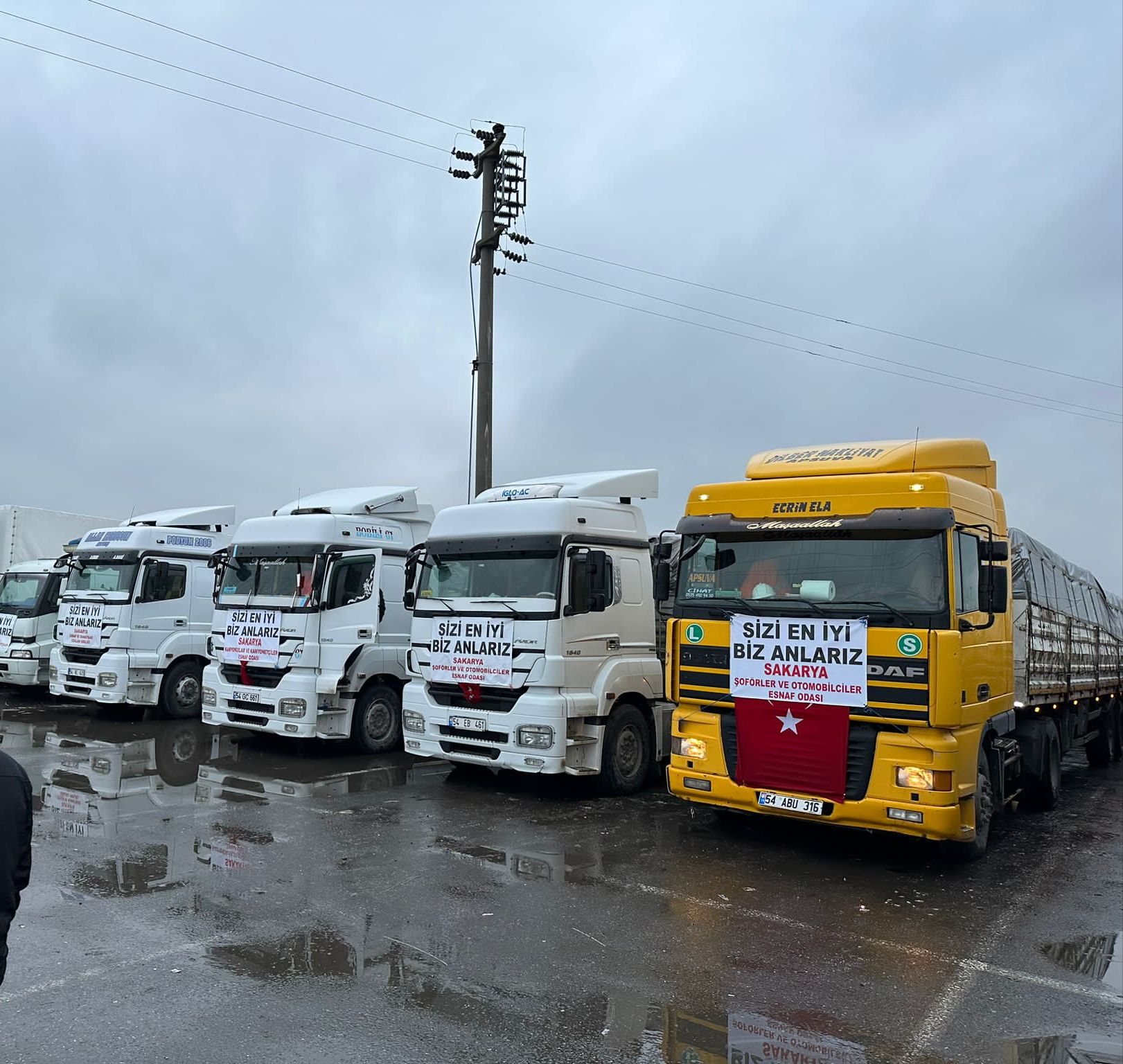 Bölgeye 22 Tır ve 5 Minibüs Yardım Gönderdik