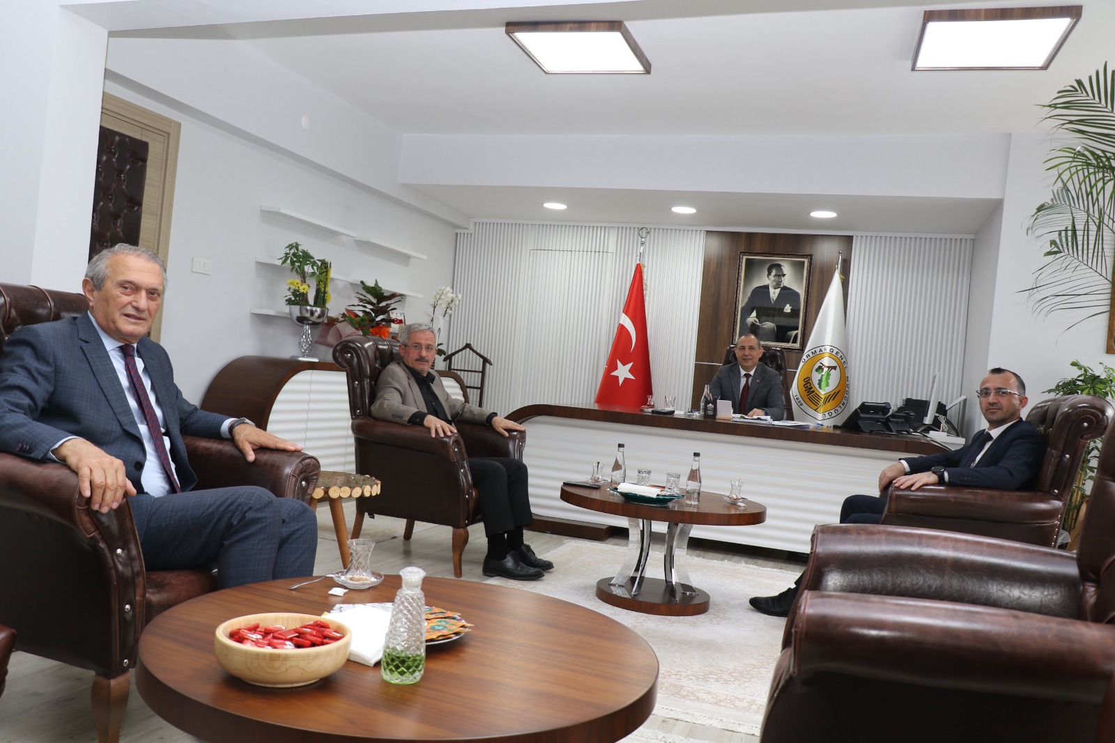 SAKARYA ORMAN BÖLGE MÜDÜRÜ ÖNDER TERZİ'YE ZİYARET