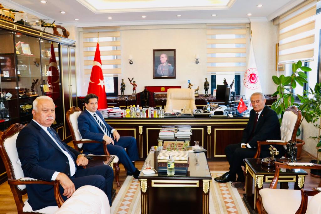 Askeri Fabrikalar Genel Müdürü Sn. İmdat ERSOY'u Ziyaret