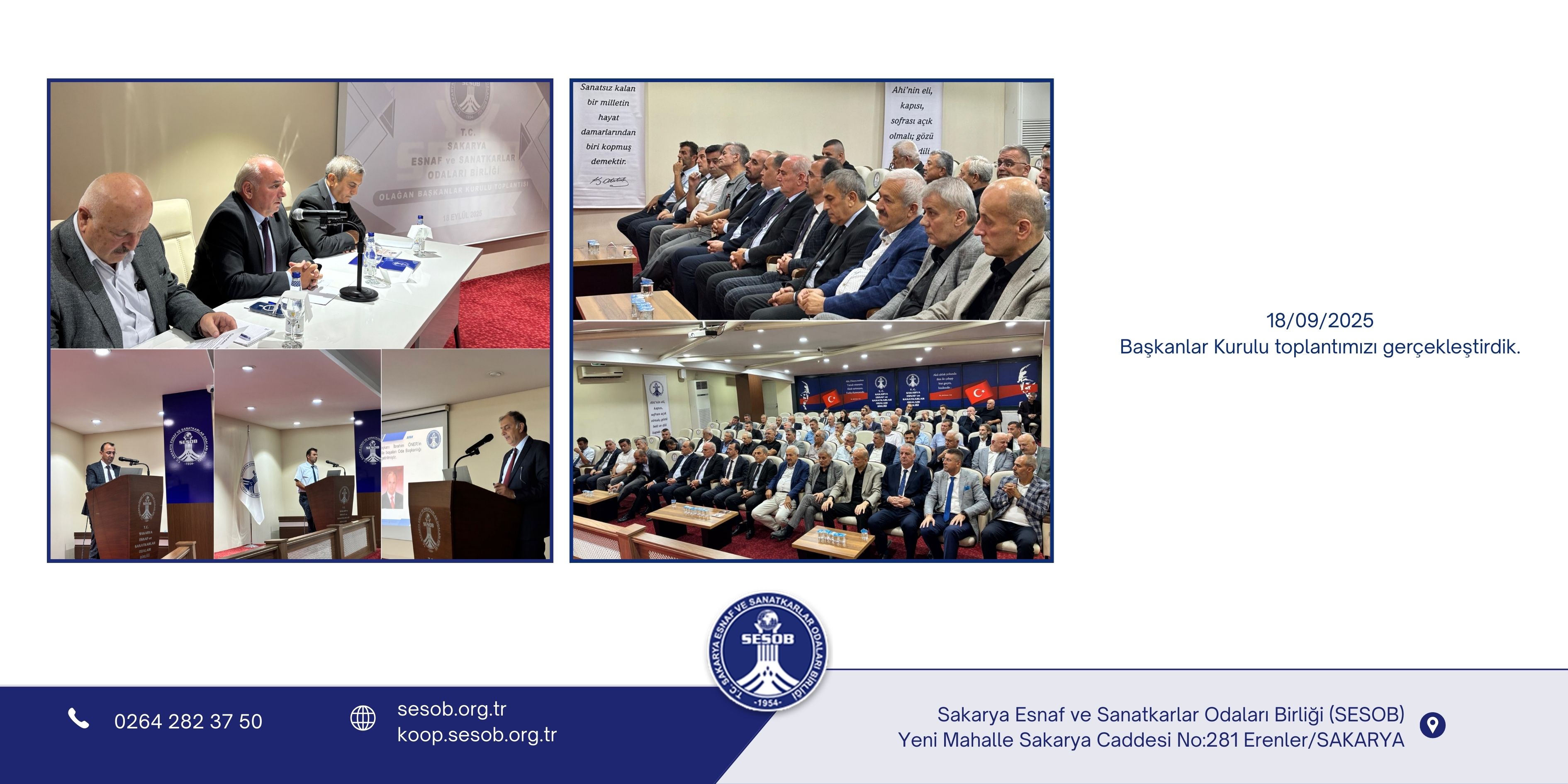 BAŞKANLAR KURULU 18.09.2025