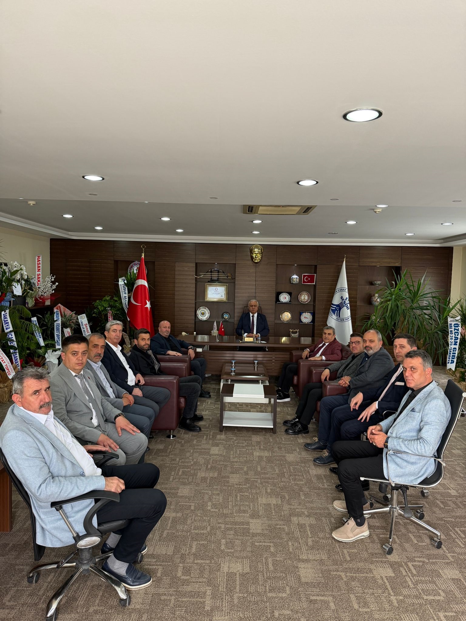 Başkan Ali Bektaş'tan SESOB'a ziyaret