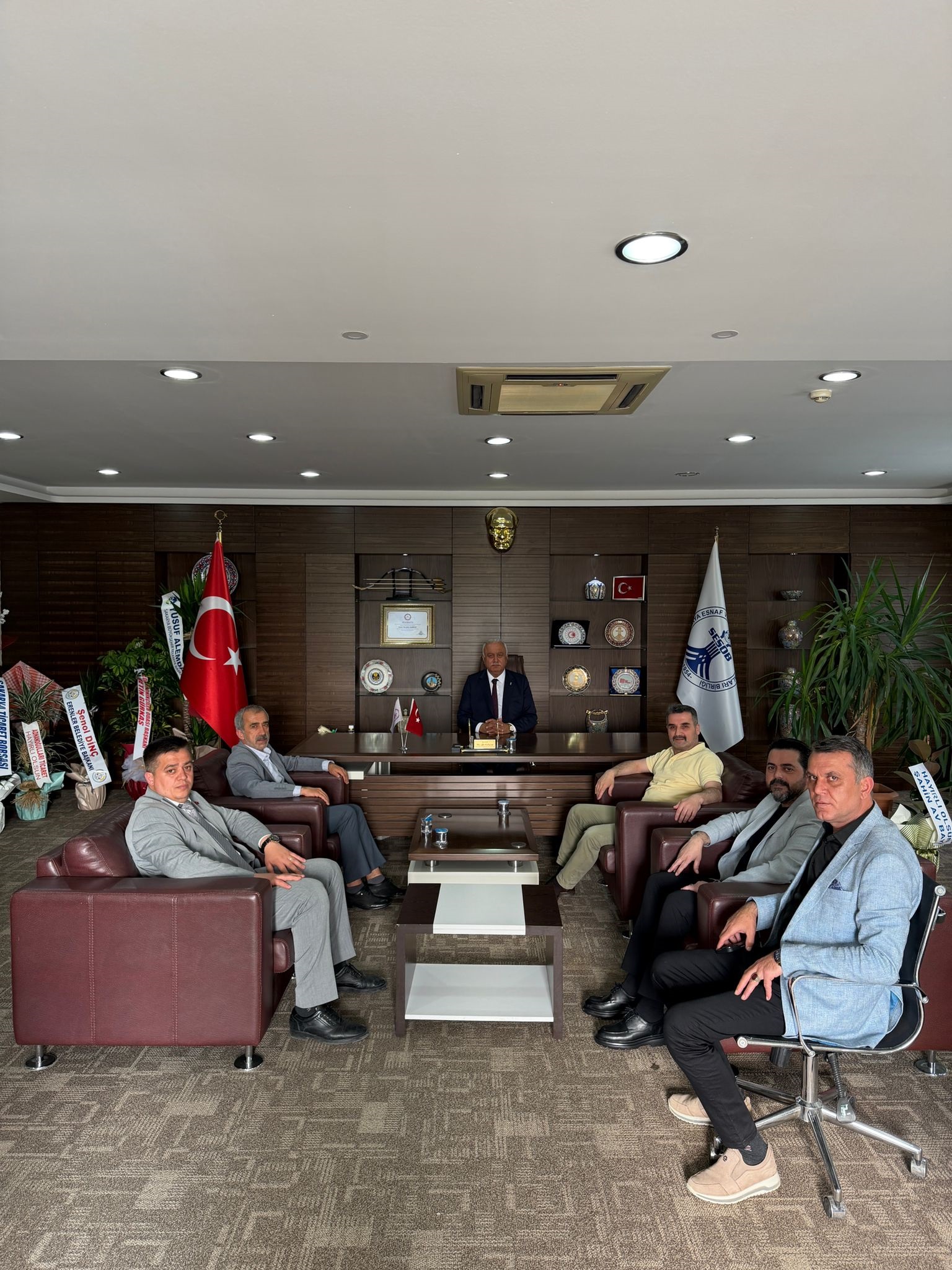 Berberler Odası'ndan SESOB'a ziyaret