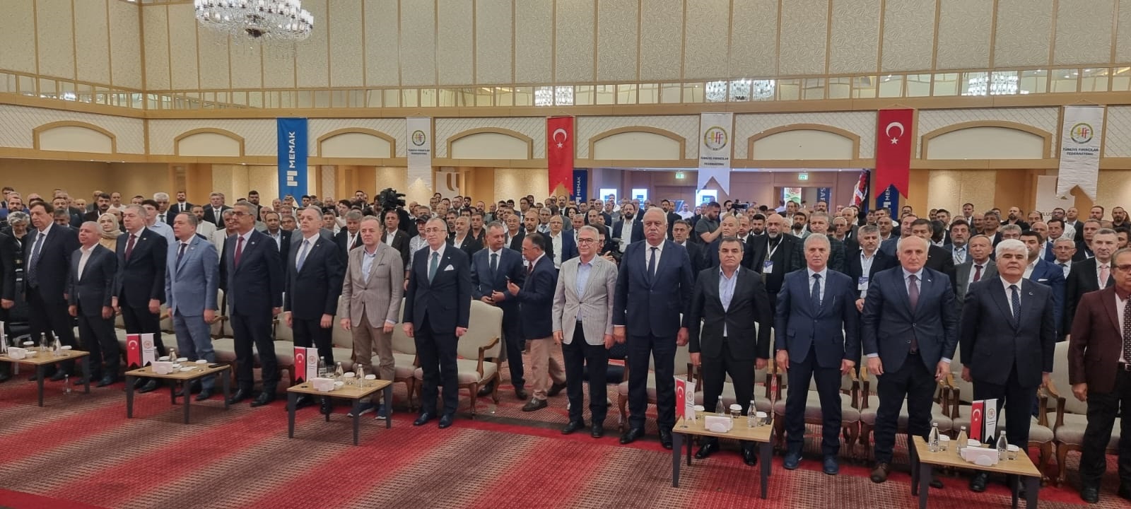 Başkan Kabacan TFF'nin kongresine katıldı
