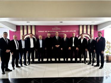 Sapanca belediye başkanı Nihat Arda Şahin’den SESOB’a nezaket ziyareti - Fotoğraf 1