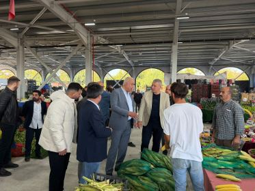 Serdivan Kapalı Pazar Yeri esnafıyla kahvaltı buluşması - Fotoğraf 5