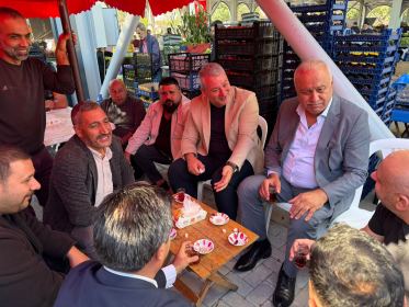 Serdivan Kapalı Pazar Yeri esnafıyla kahvaltı buluşması - Fotoğraf 6