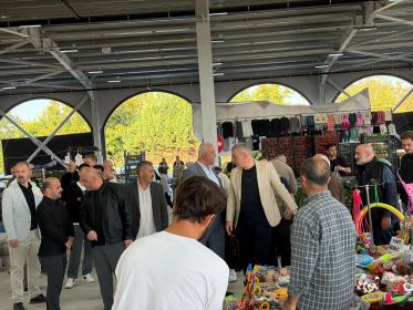 Serdivan Kapalı Pazar Yeri esnafıyla kahvaltı buluşması - Fotoğraf 11