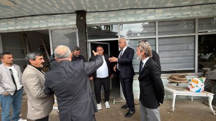 SESOB’dan Darıçayırı’nda selden etkilenen esnafa geçmiş olsun ziyareti - Fotoğraf 7