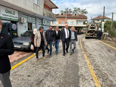 SESOB’dan Darıçayırı’nda selden etkilenen esnafa geçmiş olsun ziyareti - Fotoğraf 17